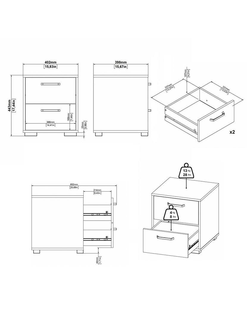 Mesa de cabeceira Eria Carvalho