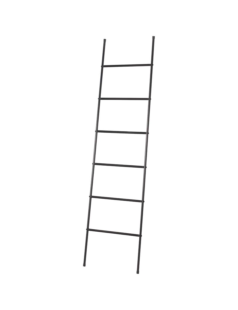 Toalheiro de aço  6 níveis Preto