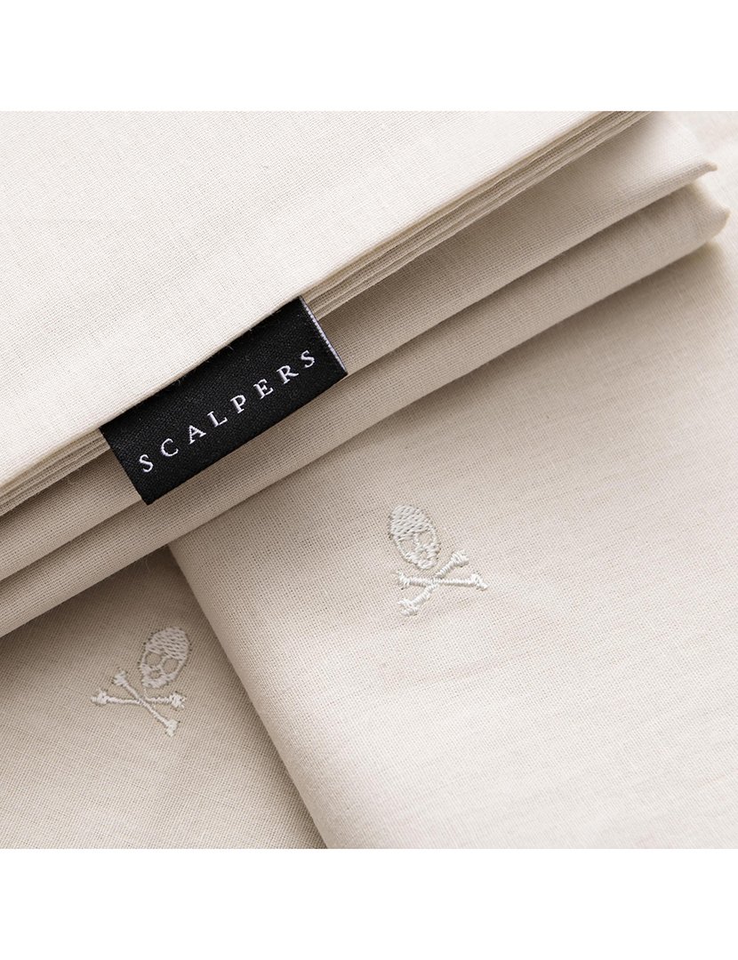 Conjunto de cama 4 peças Bege