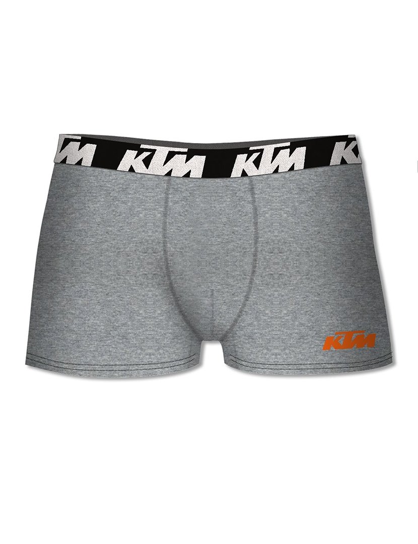 Pack 4 Boxers KTM Branco e Cinzento Claro