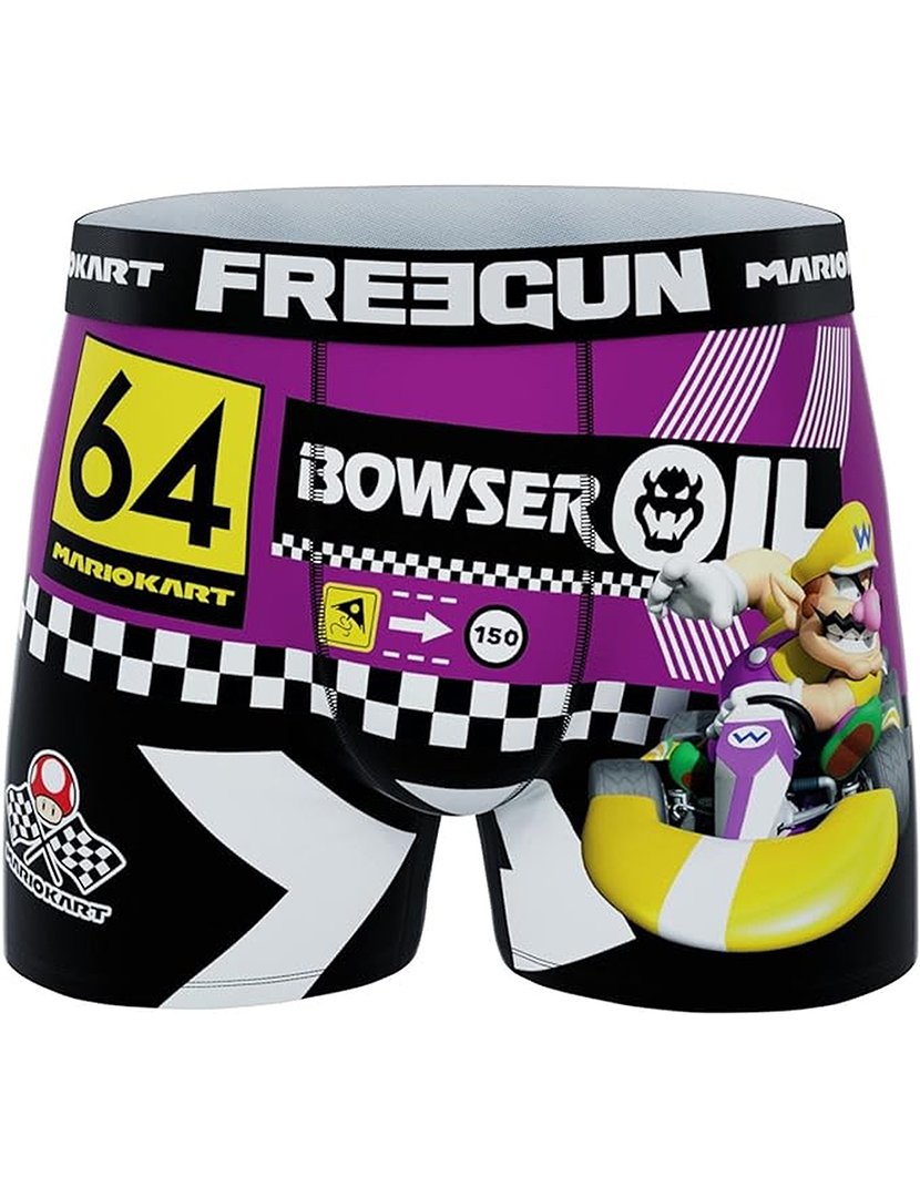 Pack 2 Boxers Wario e Wario 64