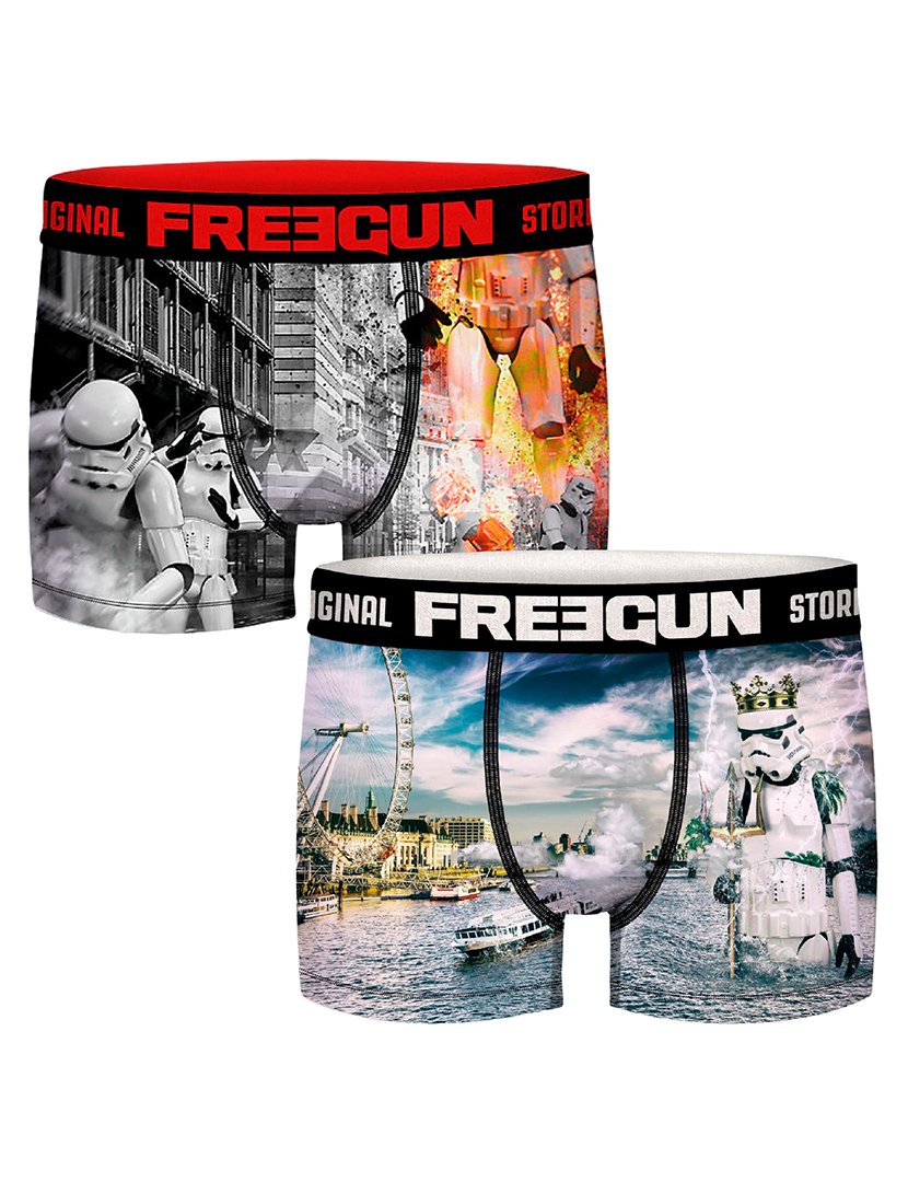 Pack 2 Boxers Geant Star Wars e Poseidon