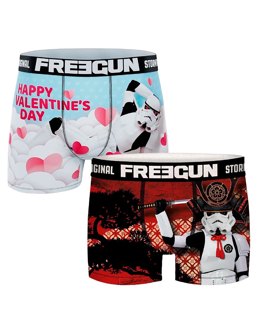 Pack 2 Boxers Samurai e San Valentin Star Wars