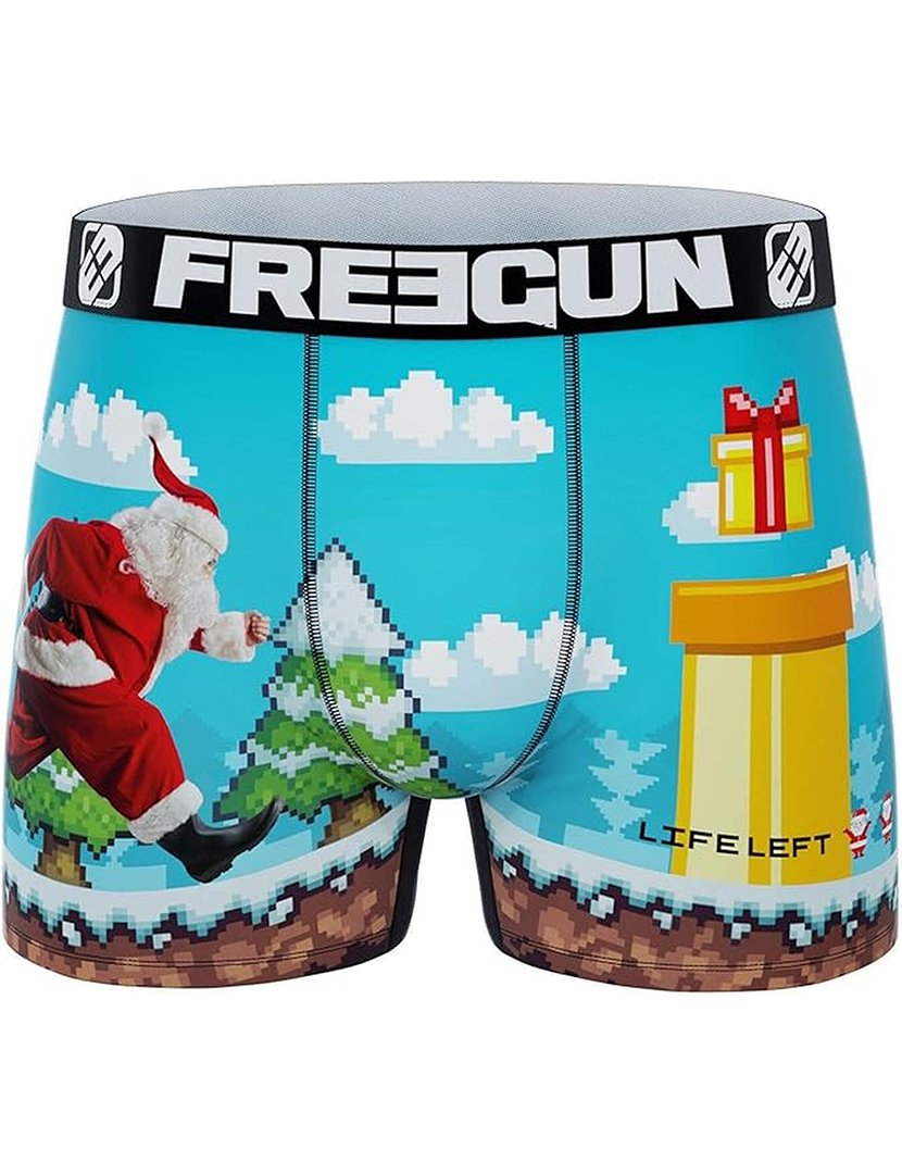 Pack 2 Boxers Gamer e Thug Christmas