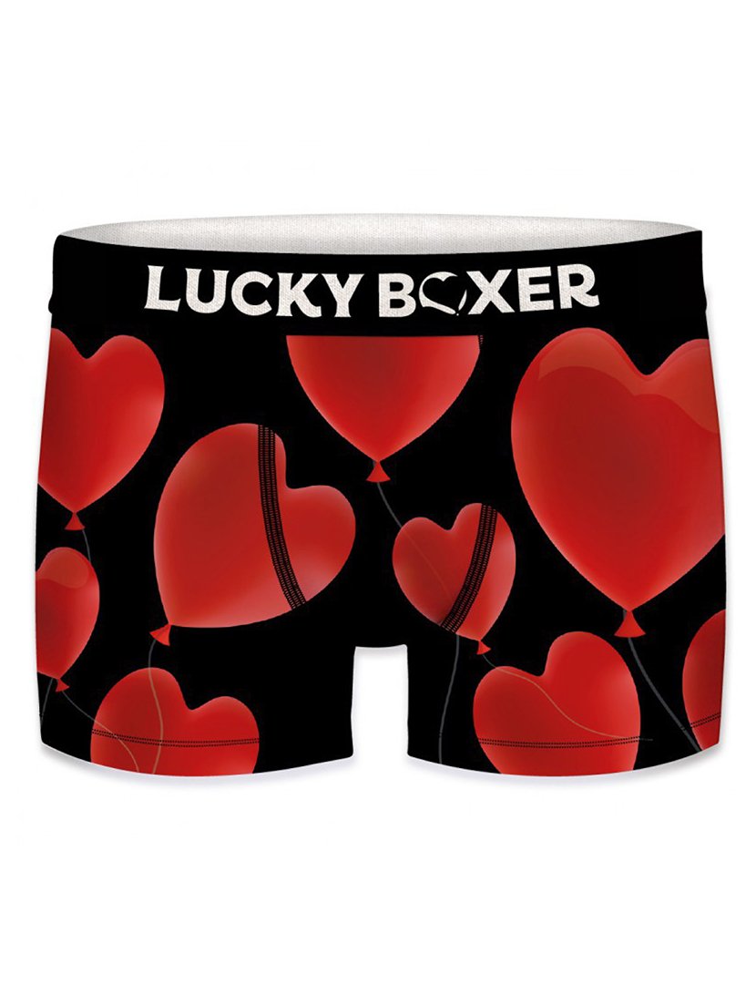 Pack 2 Boxers Lucky Desenho de Corações e Emojis