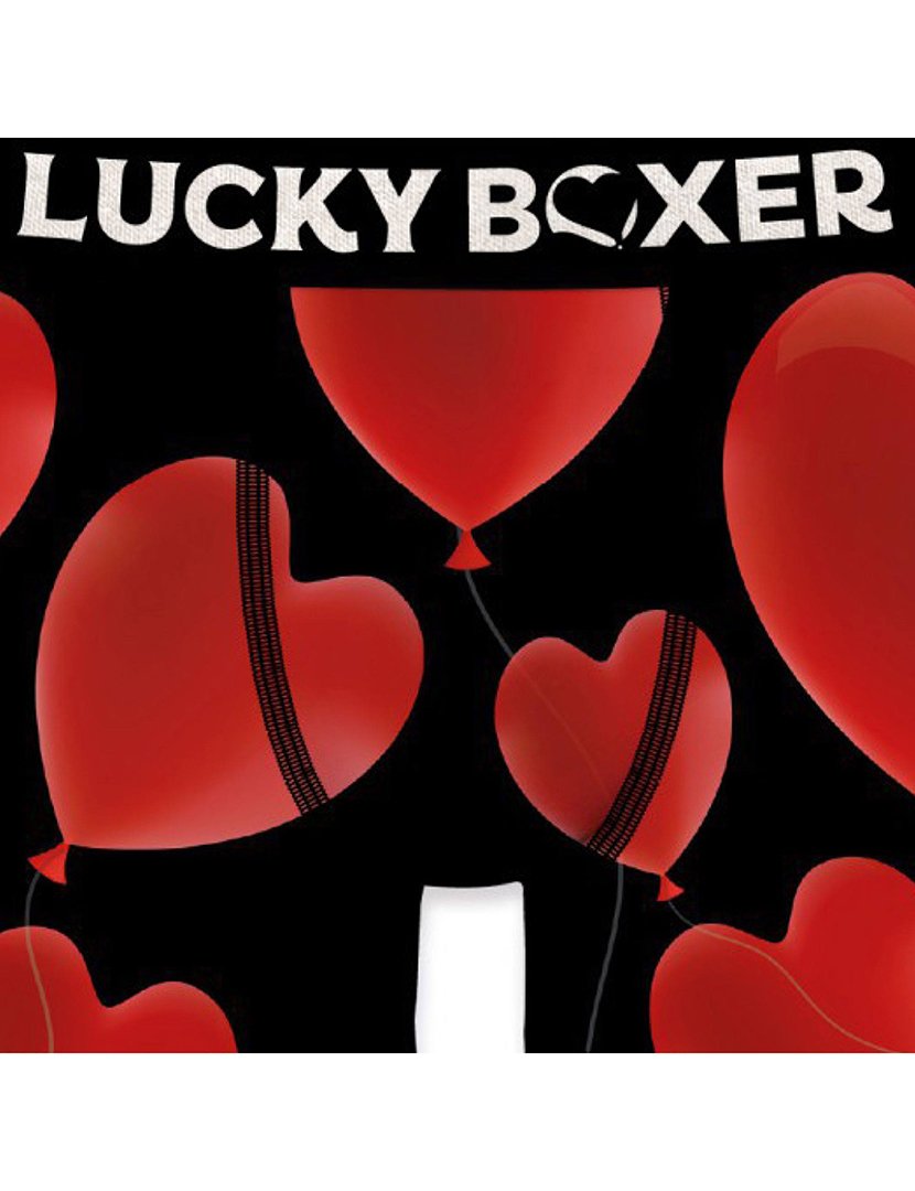Pack 2 Boxers Lucky Desenho Corações 