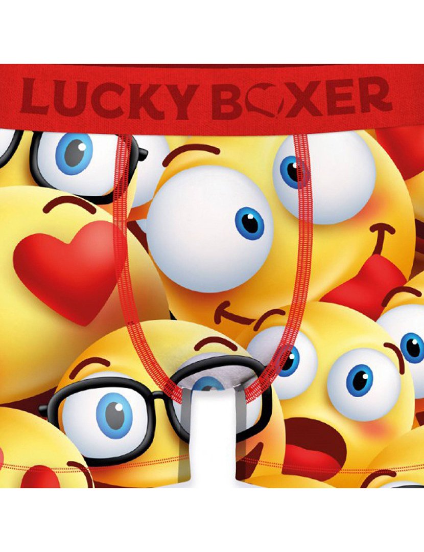Pack 2 Boxers Lucky Desenho Emojis