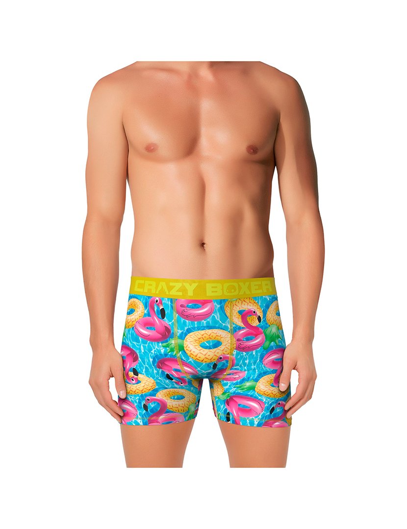 Boxer Crazy Flot Flamingo 