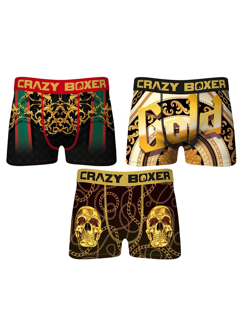 Pack 3 Boxers Crazy