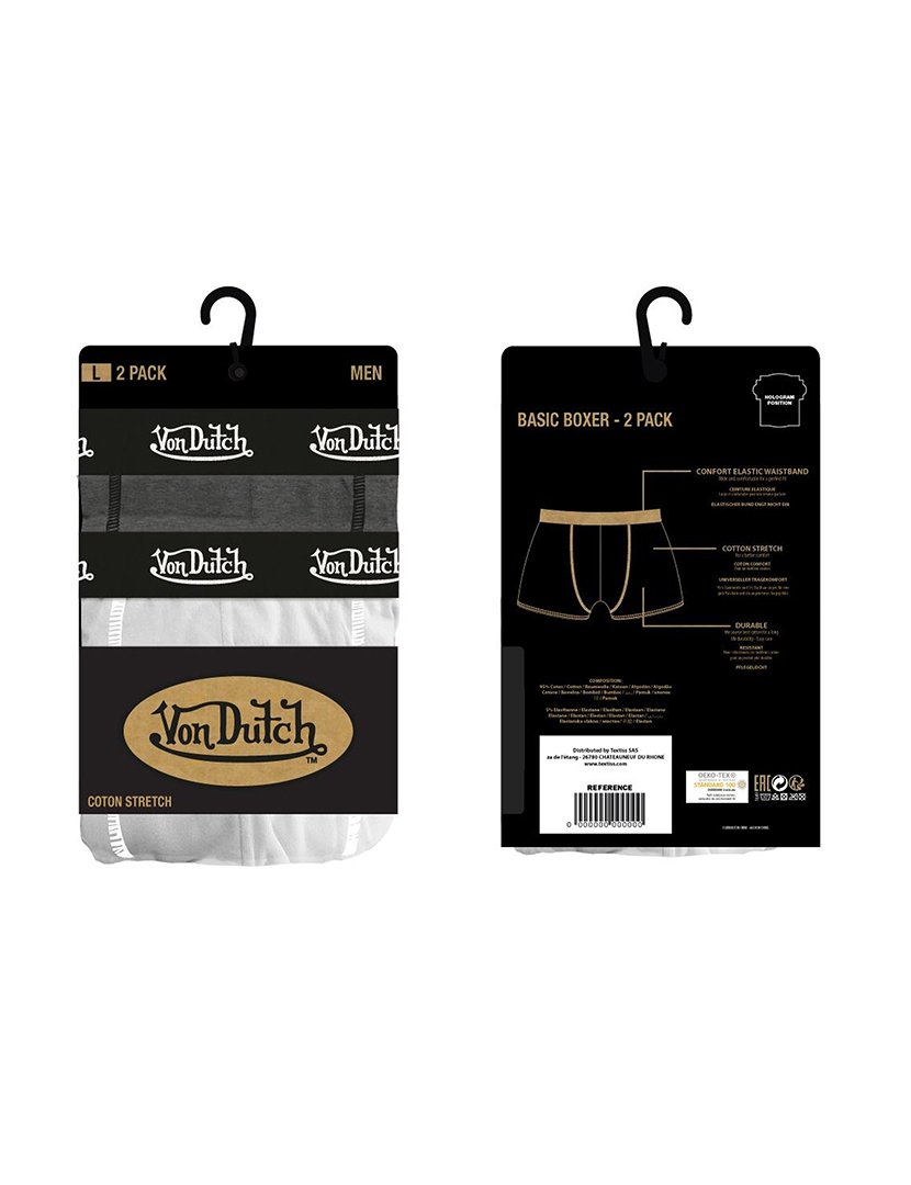 Pack 2 Boxers Von Dutch 