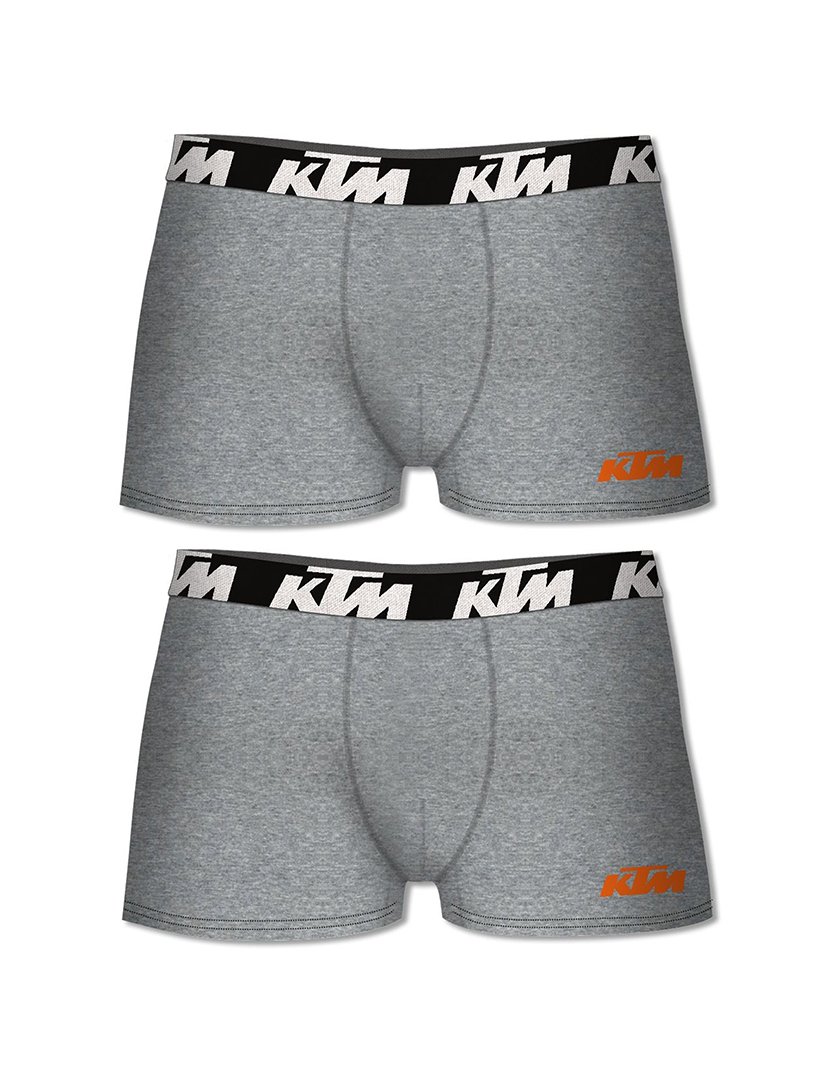 Pack 2 Boxers KTM Cinzento Claro