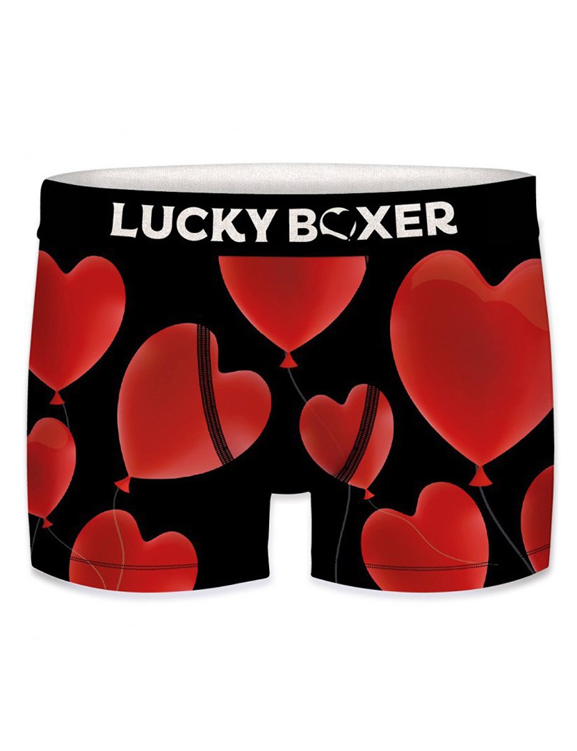 Boxer Lucky Desenho Corações