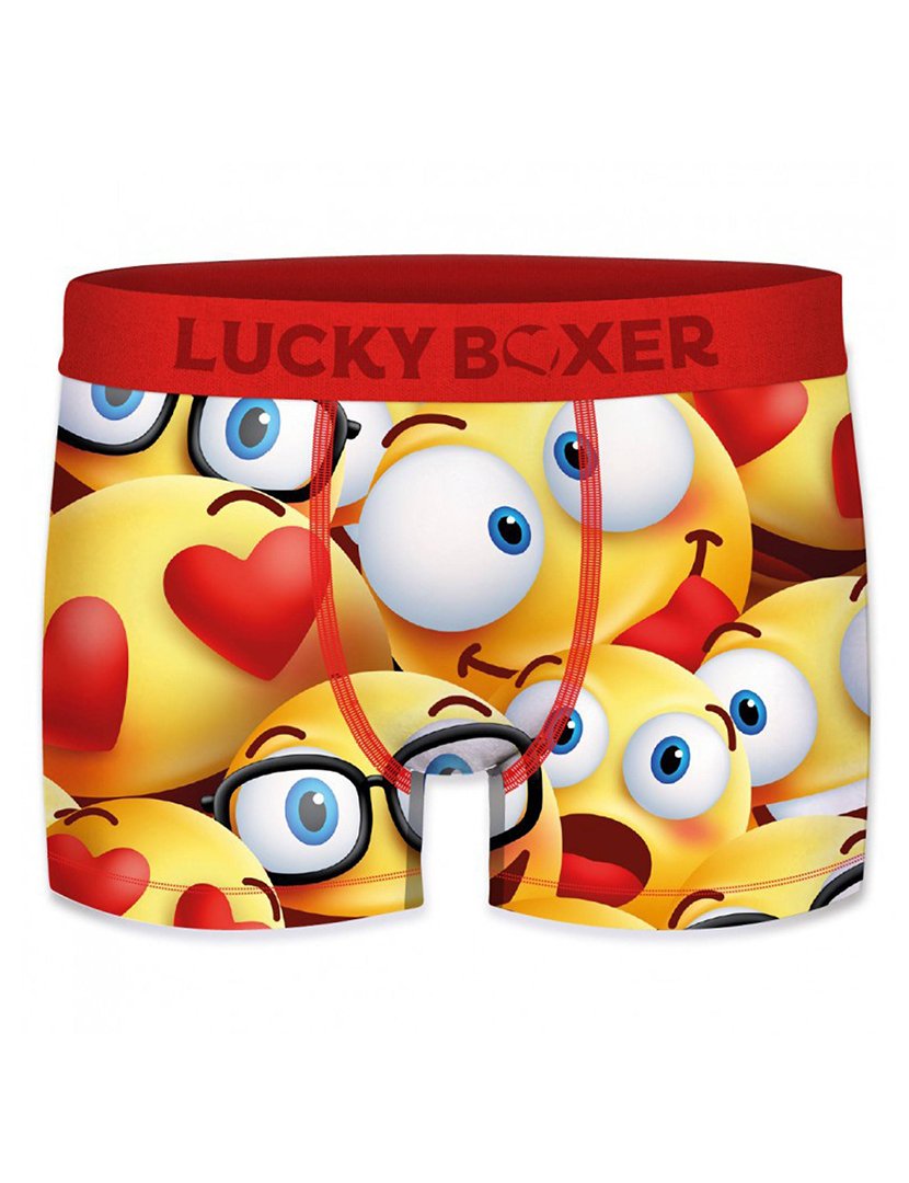 Boxer Lucky Desenho Emojis
