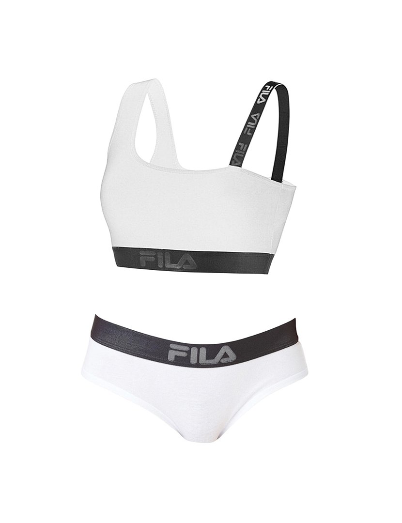 Pack Top e Cueca Desportiva Fila Branca 