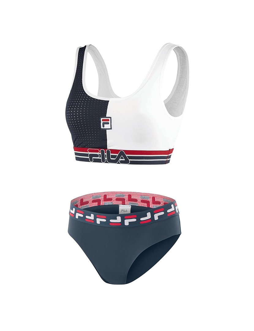 Pack Top Desportivo e Cueca Azul Marinho 