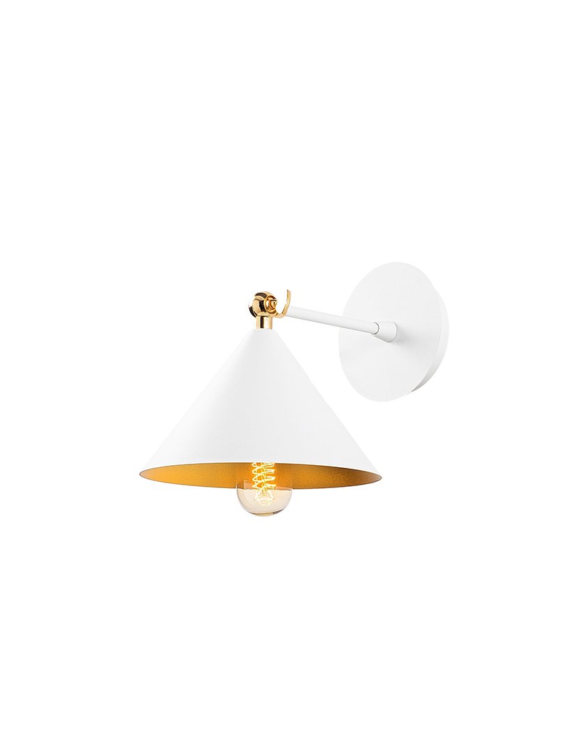 Candeeiro de Parede 19x26x20cm Branco