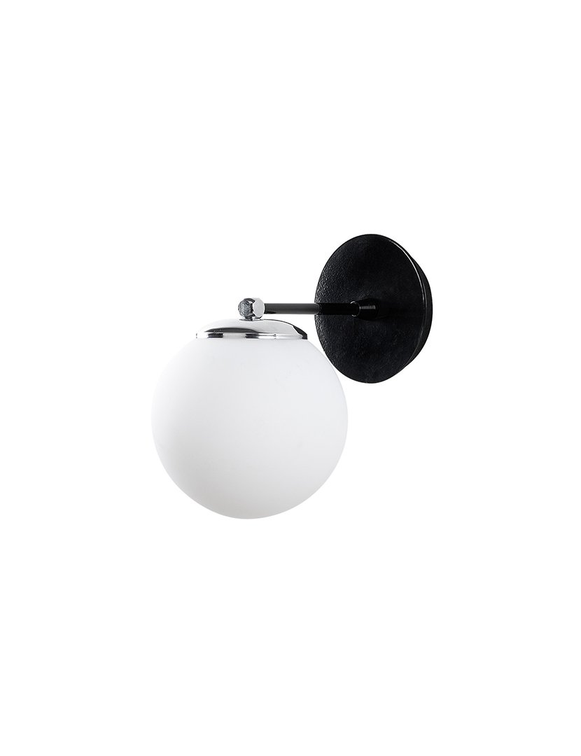 Candeeiro de Parede 15x24x24cm Preto