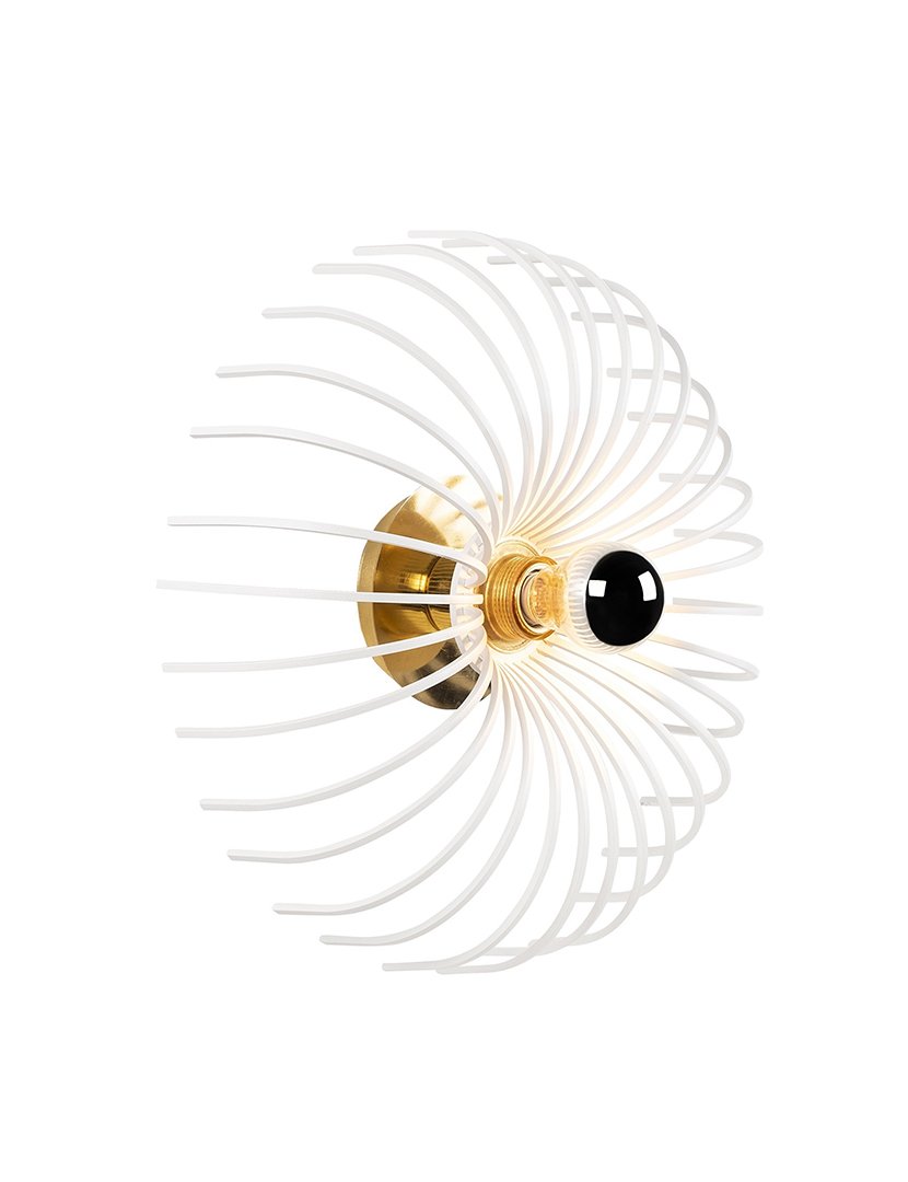 Candeeiro de Parede 12x12x36cm Branco