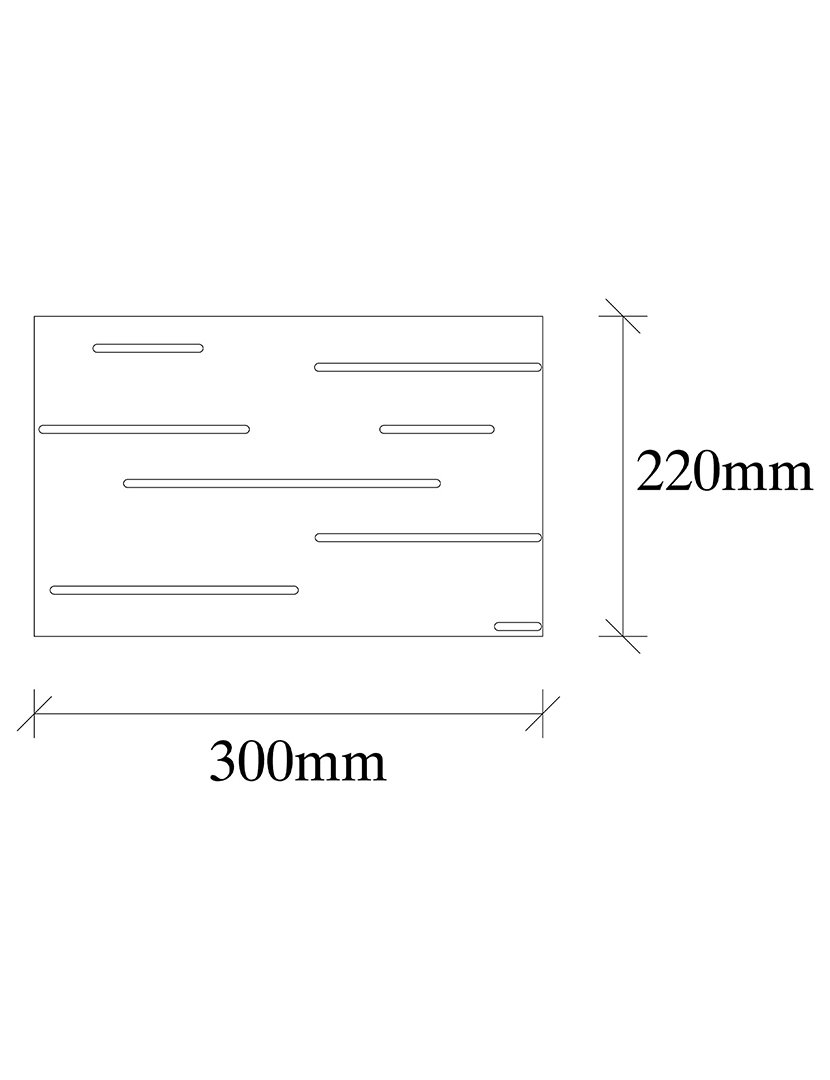 Candeeiro de Parede 30x10x22cm Dourado