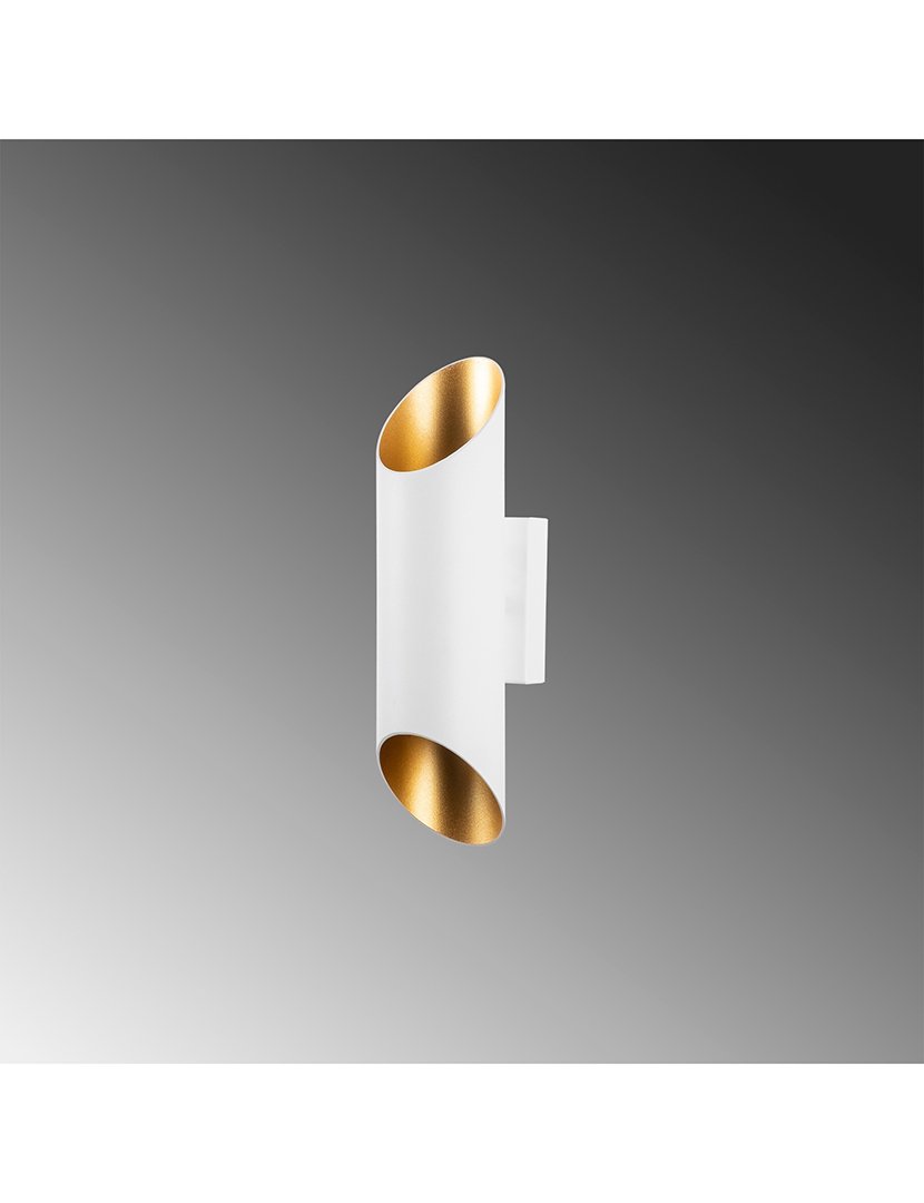 Candeeiro de Parede 8x12x30cm Branco