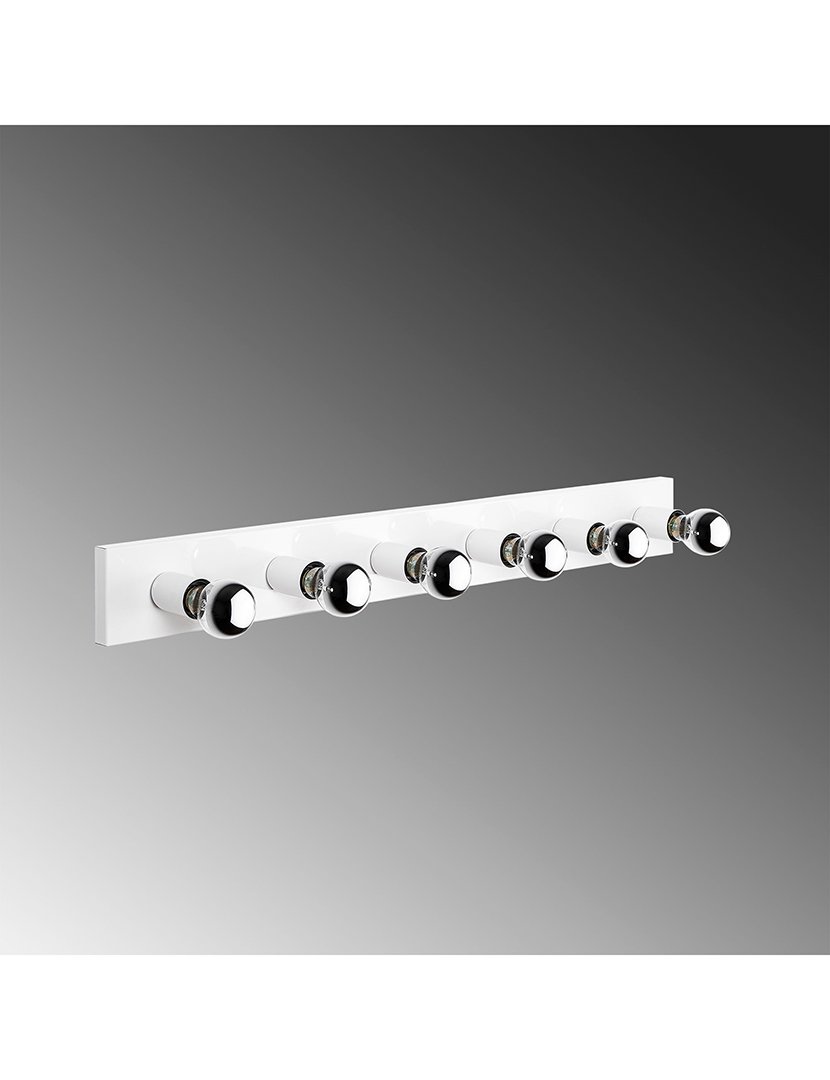 Candeeiro de Parede 10x10x91cm Branco