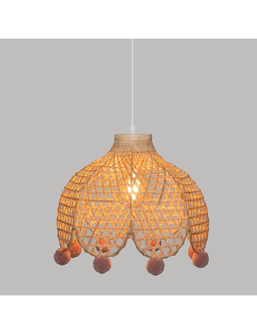 Candeeiro de Teto Suspenso Madeira