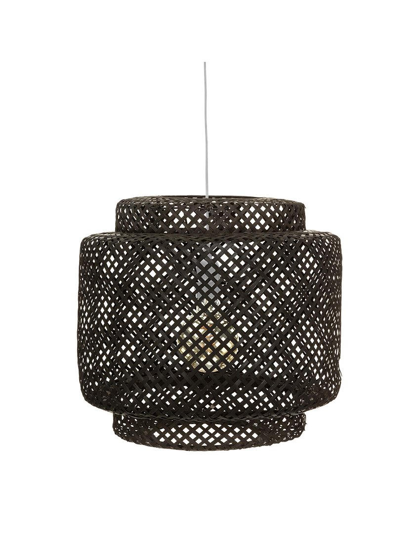 Candeeiro de Teto Suspenso Liby Ø40cm Preto