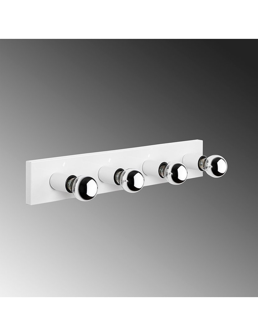 Candeeiro de Parede 10x10x60cm Branco