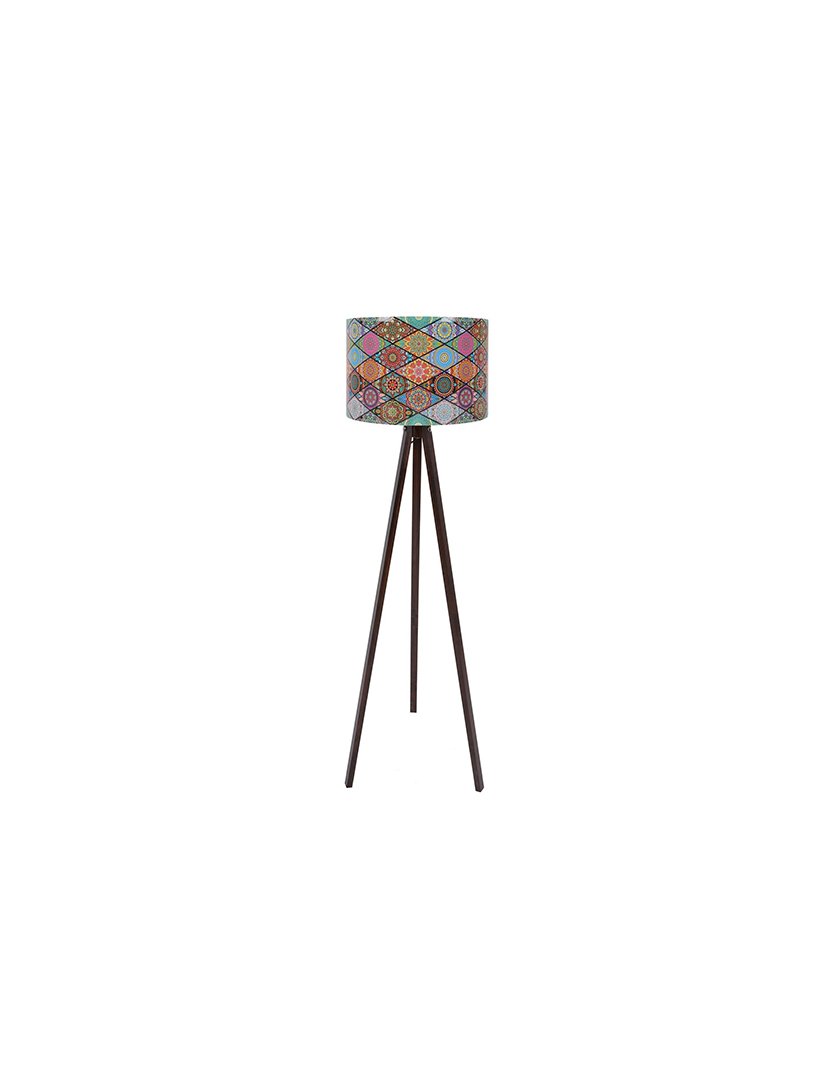 Candeeiro de Pé Tanganica 38x38x145cm Multicolorido