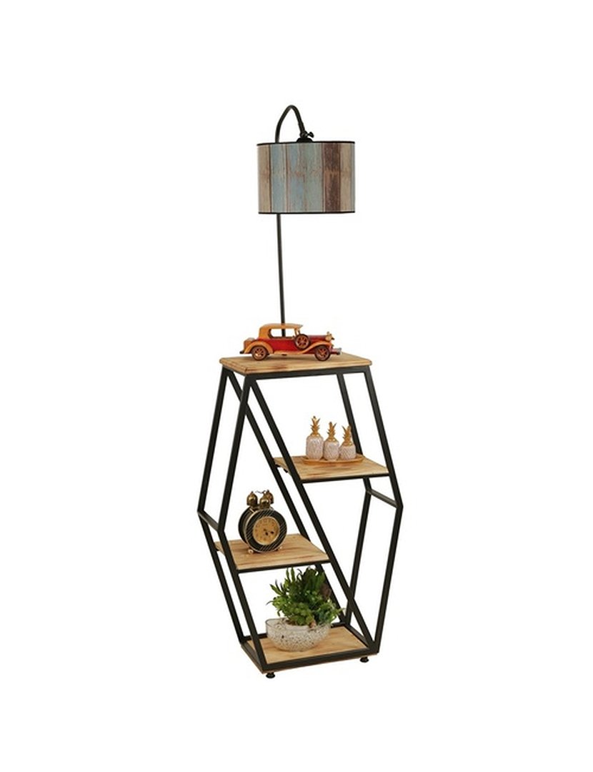 Candeeiro de Pé Victoria 38x25x165cm Multicolorido