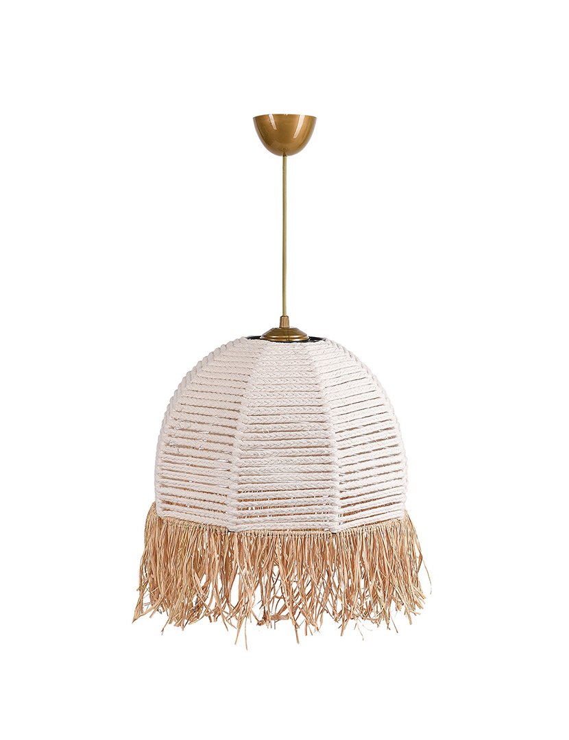 Candeeiro de Teto 30x30x80cm Branco