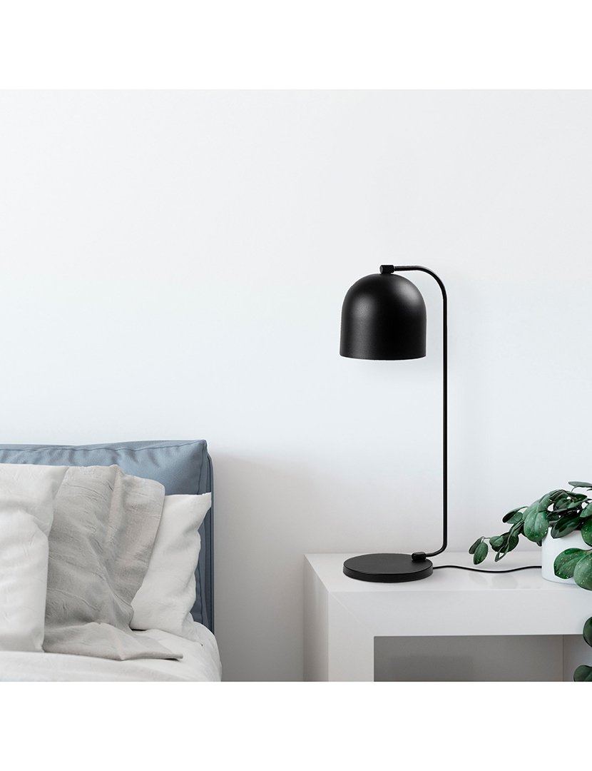 Candeeiro de Mesa 17x22x60cm Preto