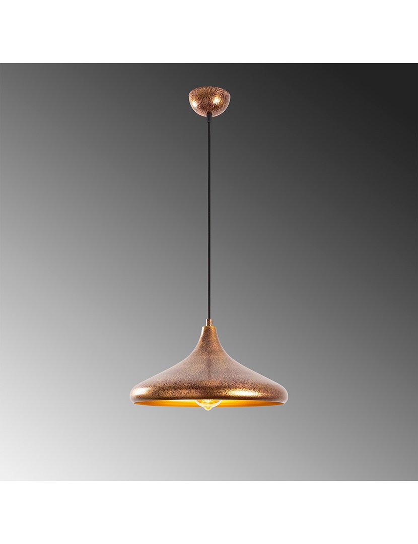 Candeeiro de Teto 34x34x29cm Multicolorido