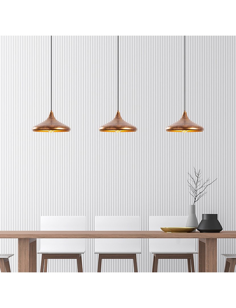 Candeeiro de Teto 34x34x29cm Multicolorido