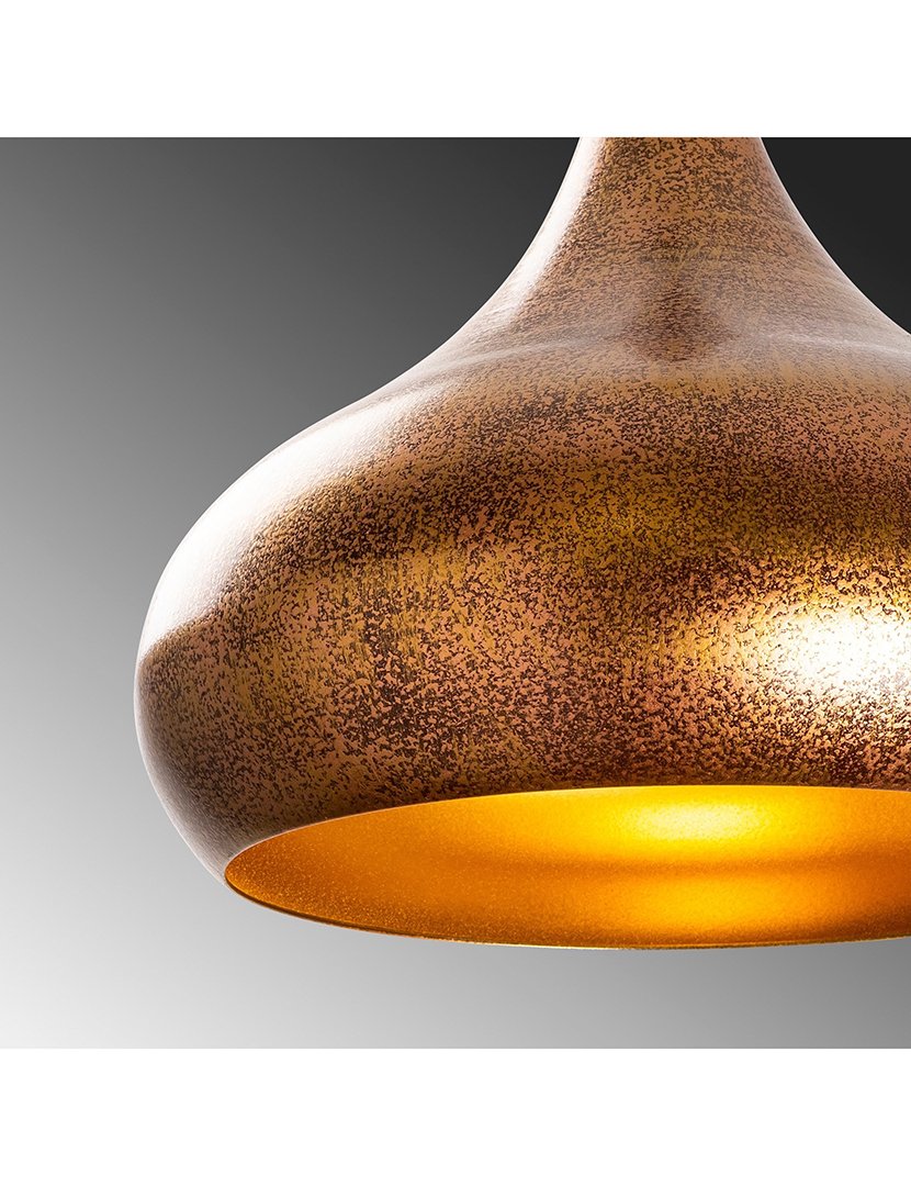 Candeeiro de Teto 26x26x38cm Multicolorido