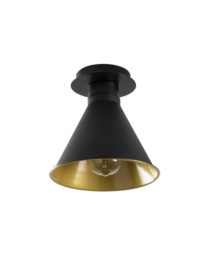 Candeeiro de Teto 20x20x24cm Preto