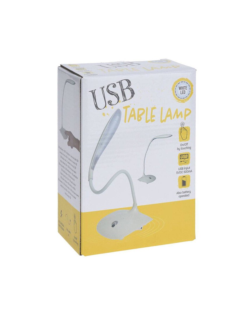 Candeeiro de Mesa 44cm Branco