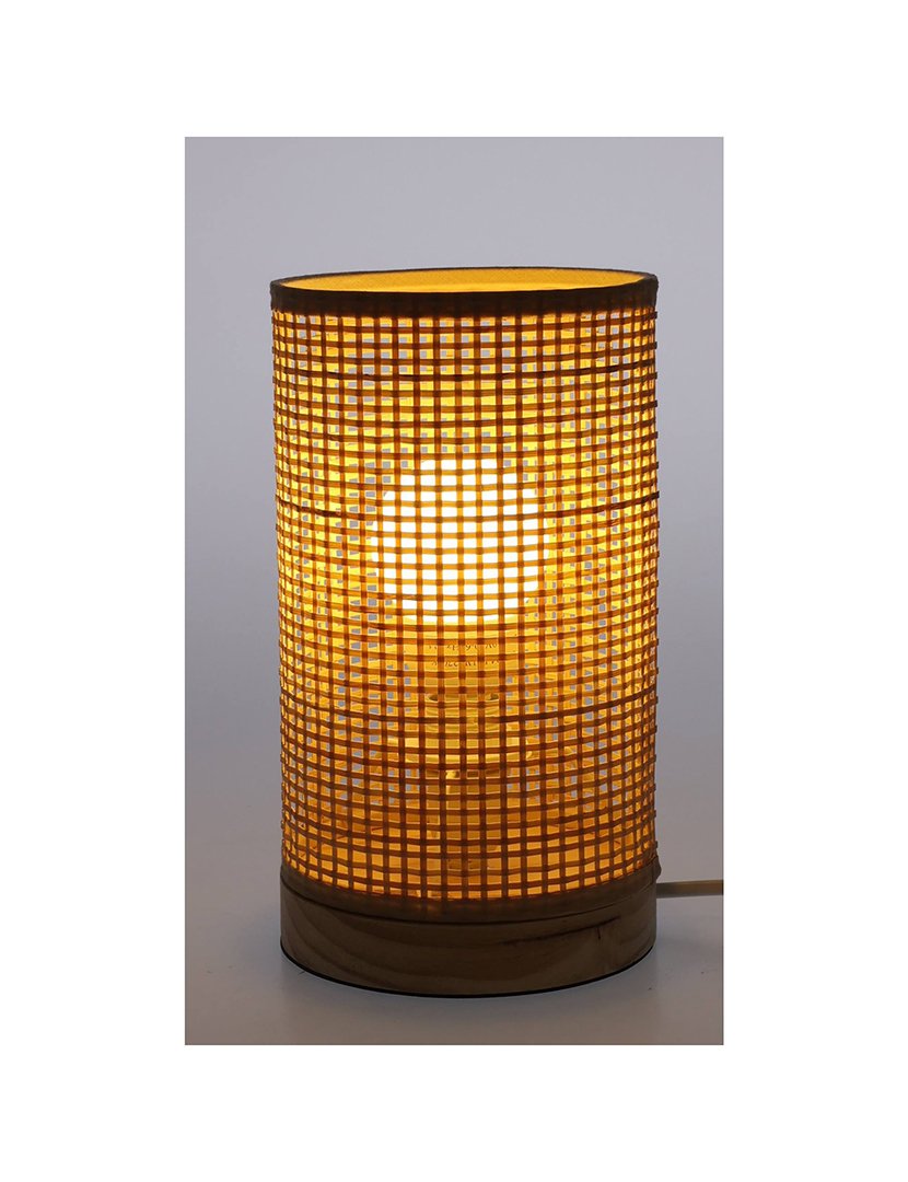 Candeeiro de Mesa Ø13x23cm Natural