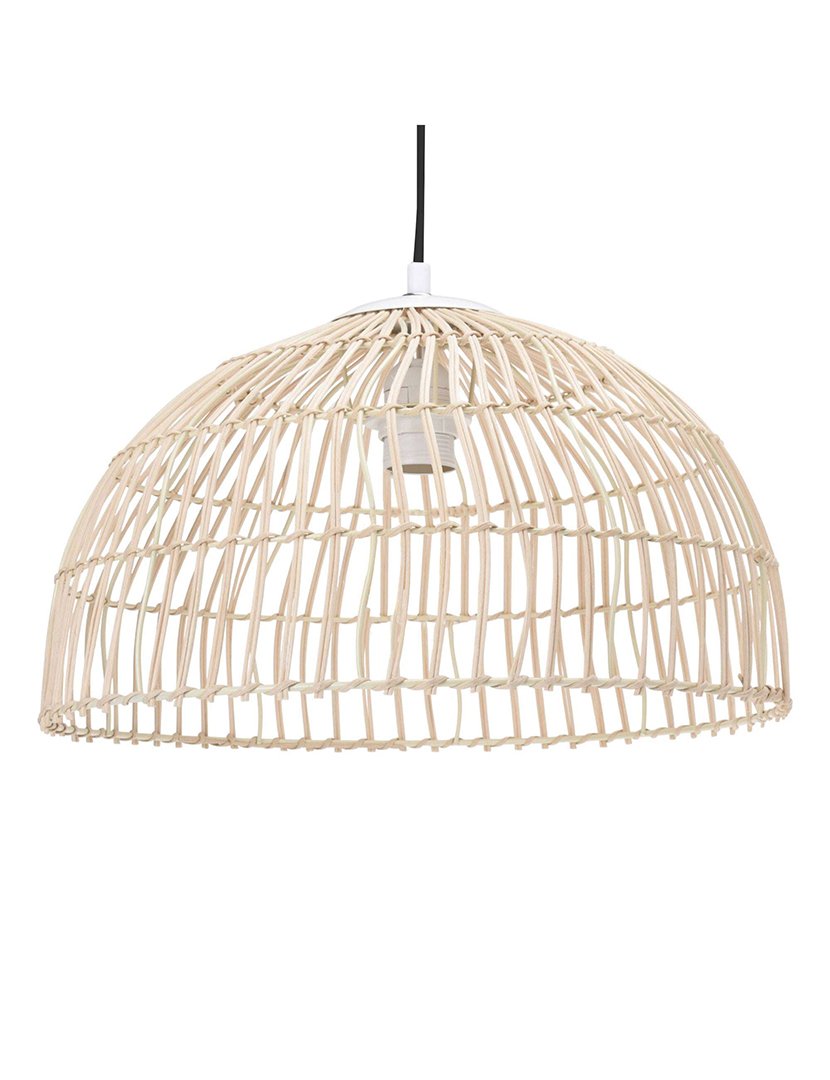 Candeeiro de Teto Suspenso Ø41x24cm Rattan
