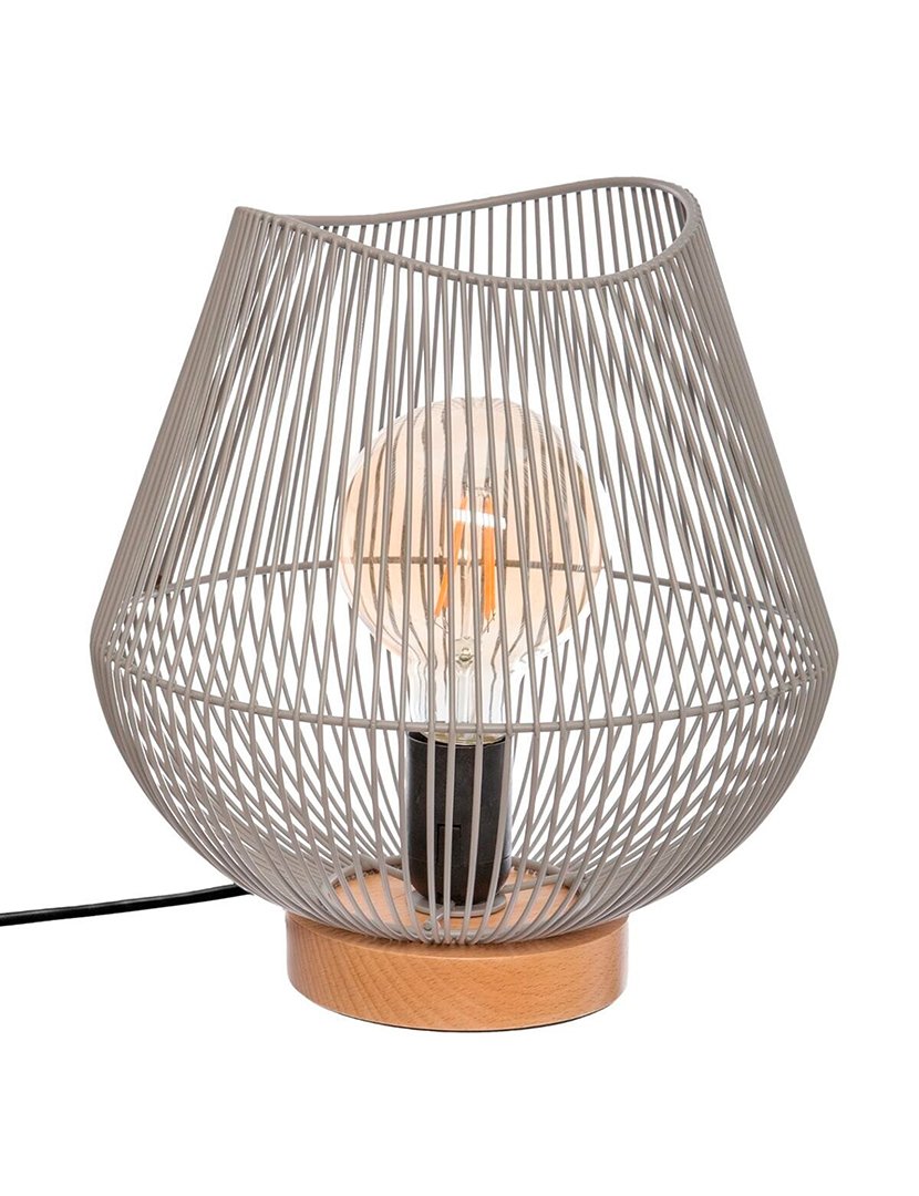 Candeeiro de Mesa Jena Cinzento