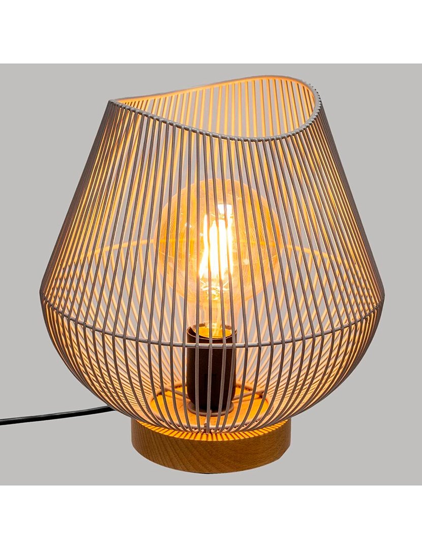 Candeeiro de Mesa Jena Cinzento