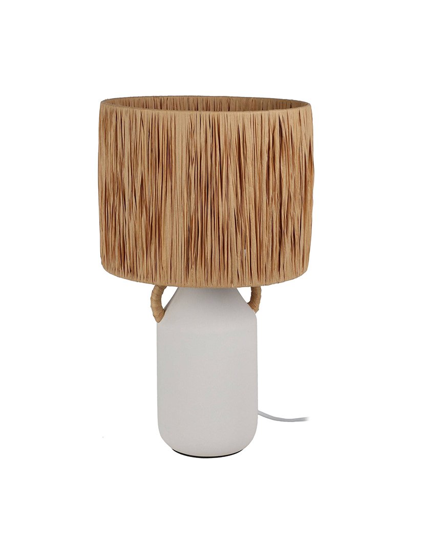 Candeeiro de Mesa 12x29cm Natural