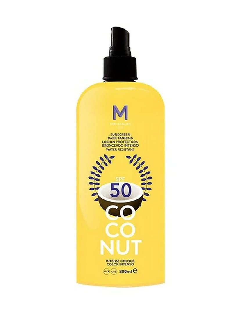 Protetor Solar Coconut Sunscreen Bronzeador Intenso SPF50