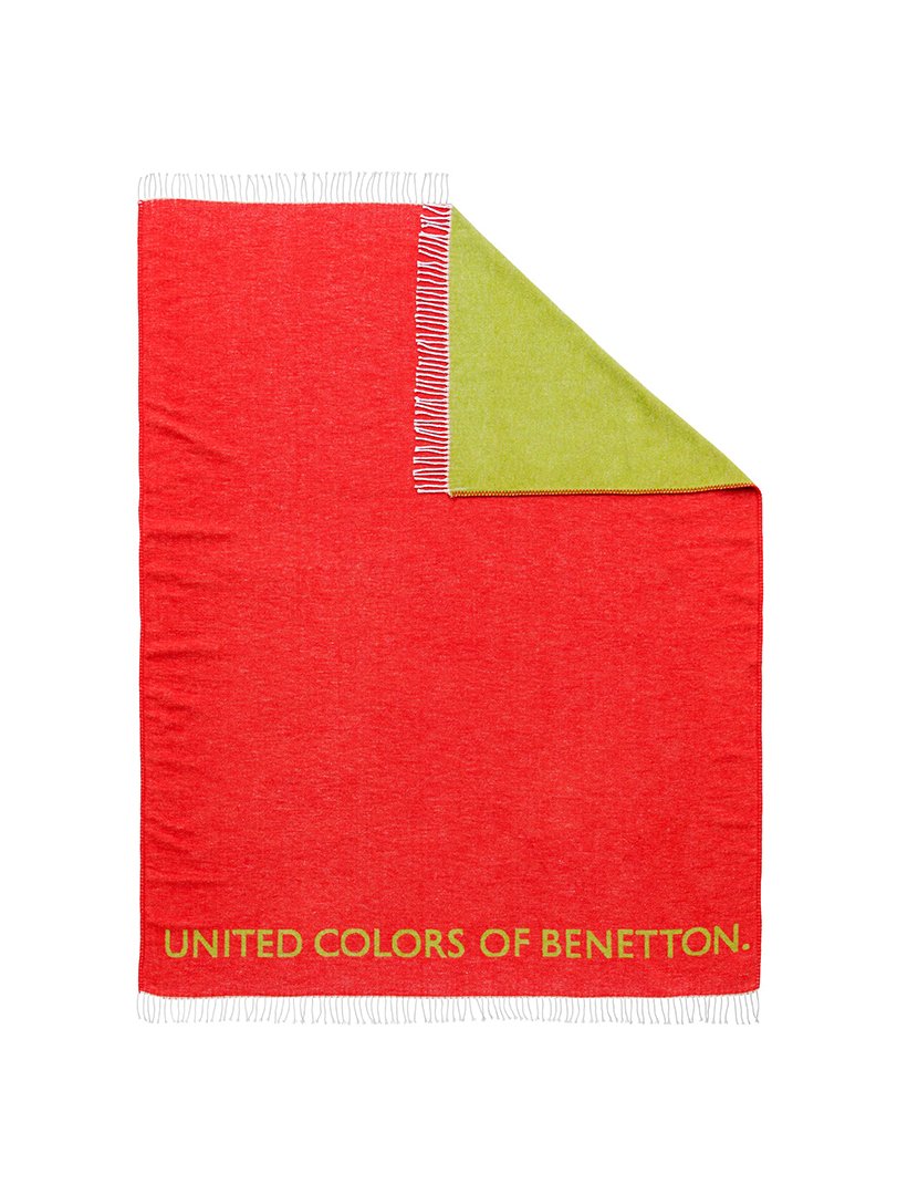 Manta Vermelha e Verde