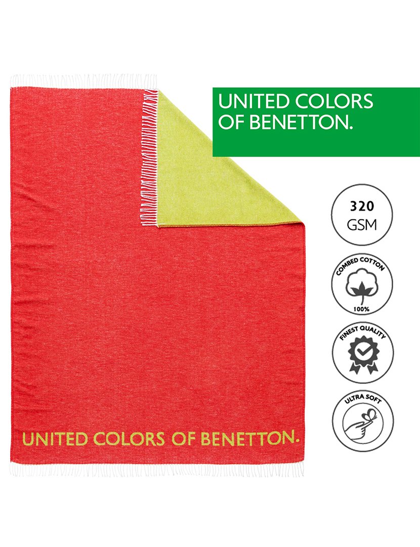 Manta Vermelha e Verde