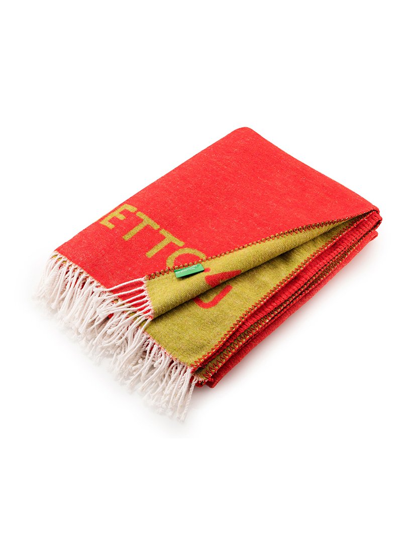 Manta Vermelha e Verde