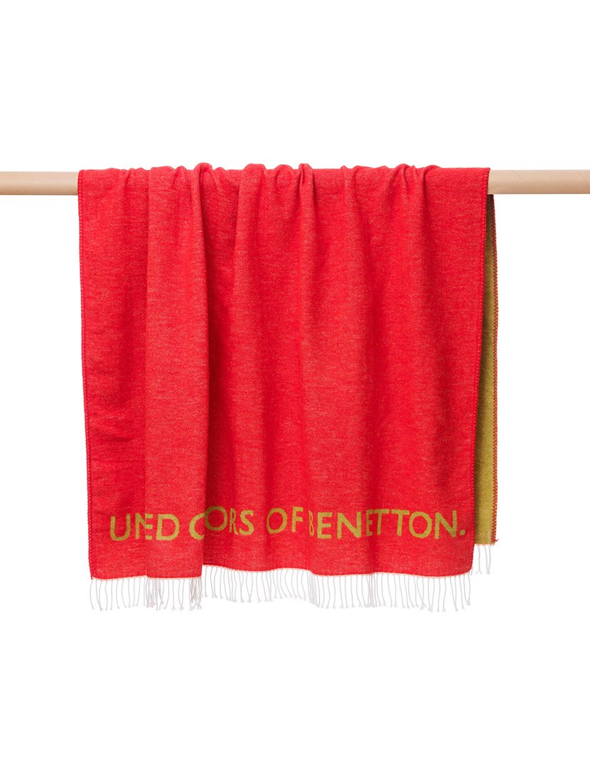 Manta Vermelha e Verde