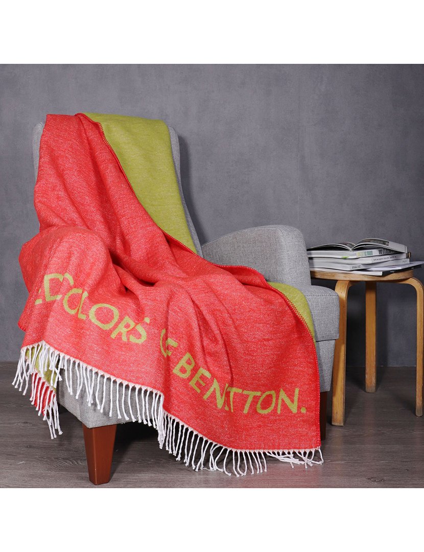 Manta Vermelha e Verde