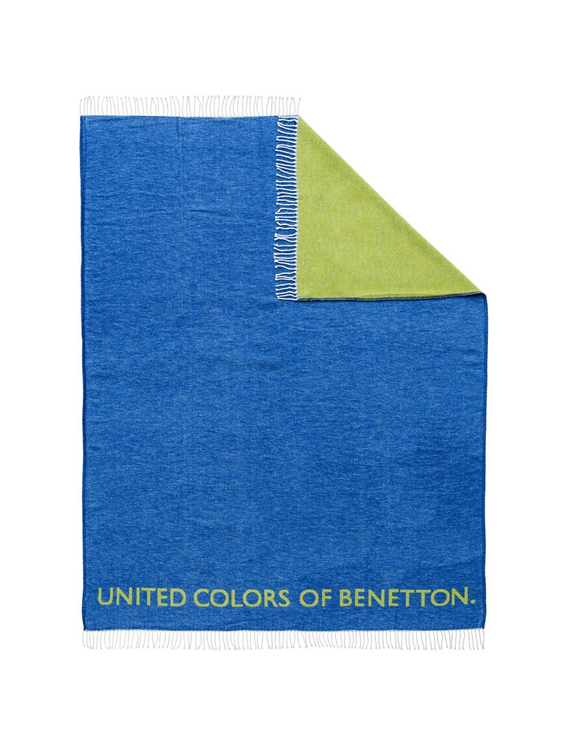 Manta Azul e Verde Arco-Íris