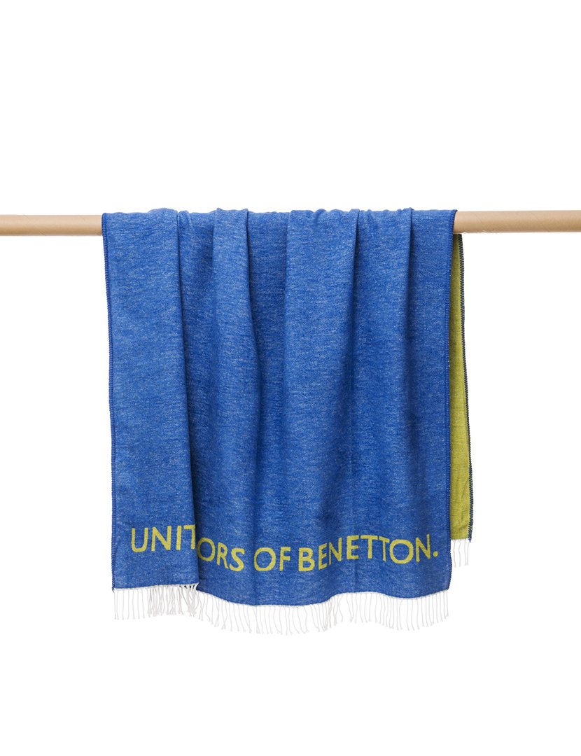 Manta Azul e Verde Arco-Íris